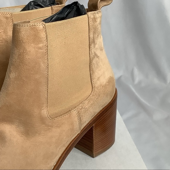 Jenni Kayne Suede Heeled Chelsea Boots - Picture 8 of 14